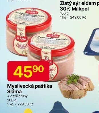 Myslivecká paštika Sláma