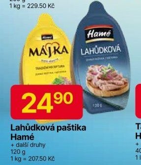 Lahůdková paštika Hamé