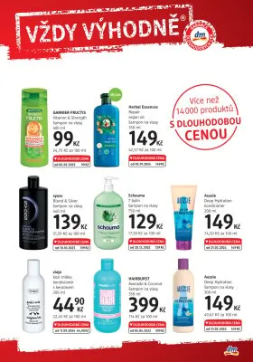 akční leták dm drogerie 3.3.2025-31.3.2025