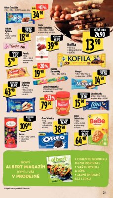 akční leták Albert 5.3.2025-11.3.2025