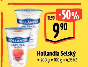 Bílý jogurt selský Hollandia