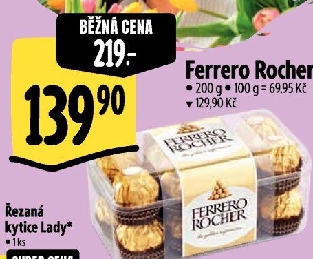 Bonboniéra Rocher Ferrero