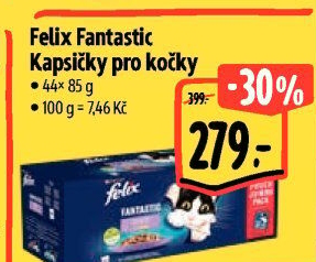 Kapsičky pro kočky Fantastic Felix Purina