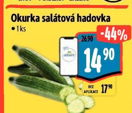 Okurka salátová - hadovka - Albert akcniletaky.com