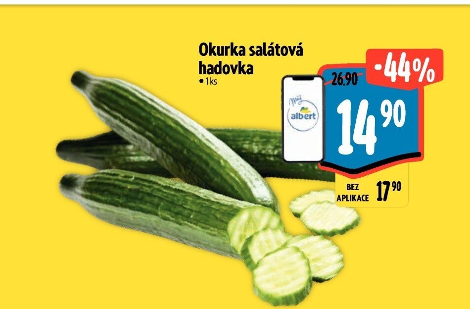 Okurka salátová - hadovka