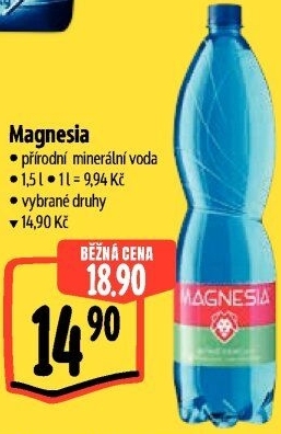 Přírodní voda Magnesia