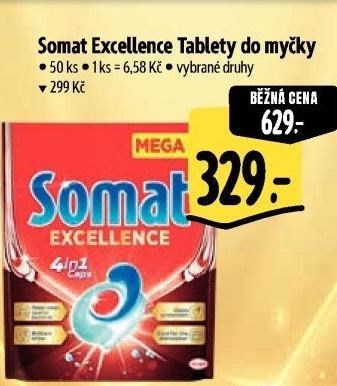 Tablety do myčky Excellence Somat