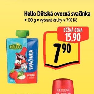 Hello Dětská ovocná svačinka