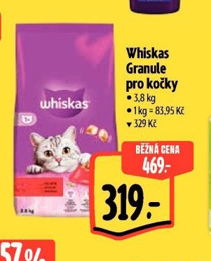 Whiskas Granule pro kočky