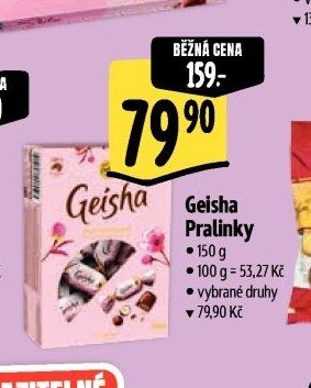 Geisha Pralinky