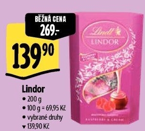 Bonboniéra Pralinky Lindor Lindt