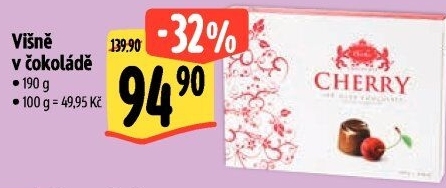 Bonboniéra Višně v čokoládě Cherry Carla
