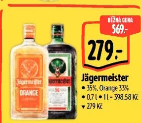 Bylinný likér Jägermeister