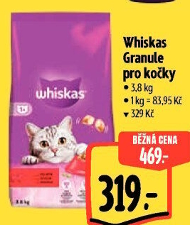 Granule pro kočky Whiskas