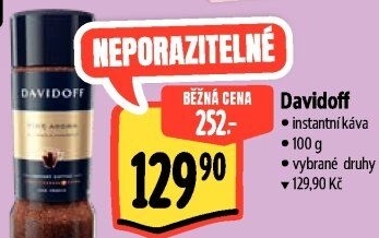Instantní kávy Davidoff
