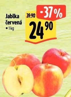 Jablka červená