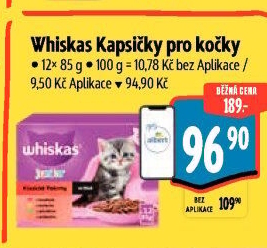Kapsičky pro kočky Whiskas