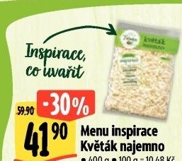 Květák Menu inspirace Albert