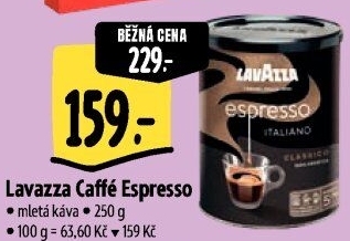 Mletá káva Espresso Lavazza