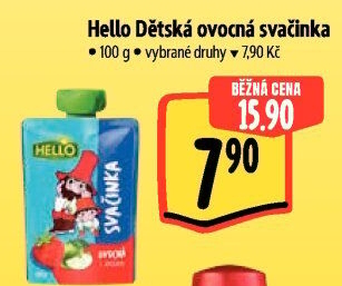 Ovocná kapsička Hello