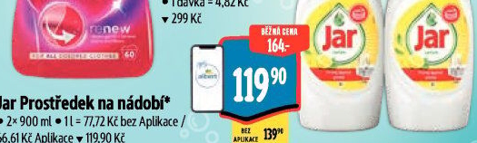 Prostředek na nádobí Jar