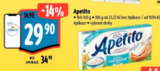 Sýr tavený Apetito