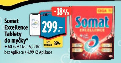 Tablety do myčky Excellence Somat