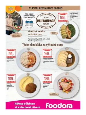 akční leták Globus 5.3.2025-11.3.2025