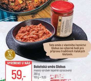 Boloňská směs ve skle Globus