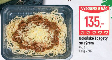 Boloňské špagety Globus