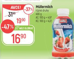 Nápoj mléčný Müllermilch Müller