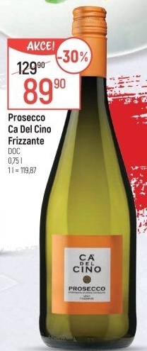 Prosecco DOC Frizzante Ca Del Cino
