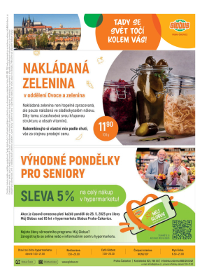 akční leták Globus 5.3.2025-11.3.2025