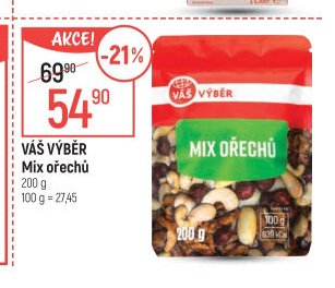 Váš výběr Mix ořechů