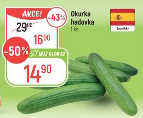 Okurka salátová - hadovka