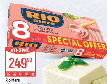 Tuňák v oleji Rio Mare