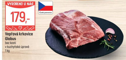 Vepřová krkovice bez kosti Globus