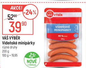 Vídeňské minipárky Váš Výběr