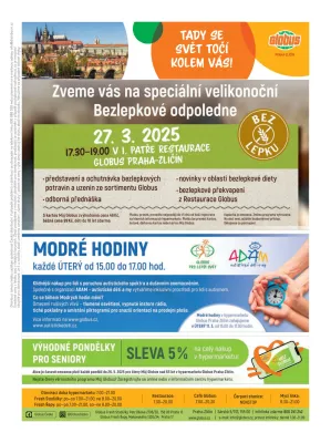 akční leták Globus 5.3.2025-11.3.2025