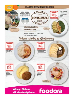 akční leták Globus 5.3.2025-11.3.2025