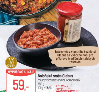 Boloňská směs ve skle Globus