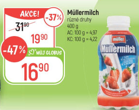Nápoj mléčný Müllermilch Müller