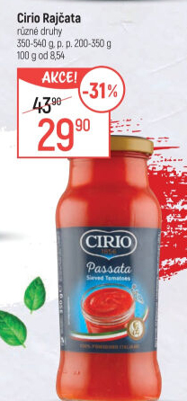 Pasírovaná rajčata Cirio