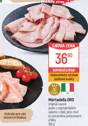 Salám Mortadella Oro Levoni