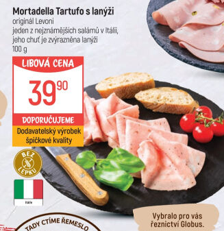 Salám Mortadella Tartufo s lanýži