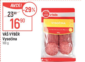 Salám Vysočina Váš Výběr