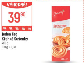 Sušenky křehké Jeden Tag