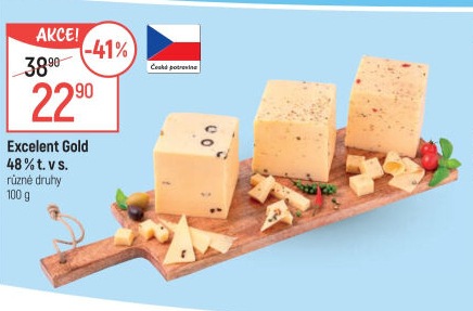 Sýr Excelent Gold 48%