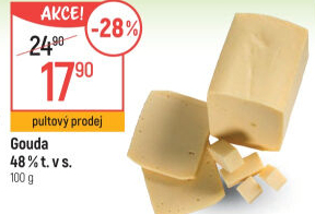 Sýr Gouda 48%
