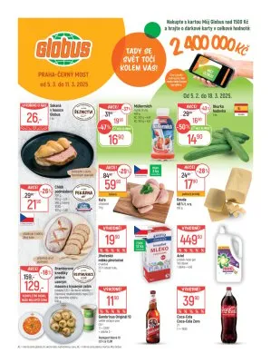 akční leták Globus 5.3.2025-11.3.2025